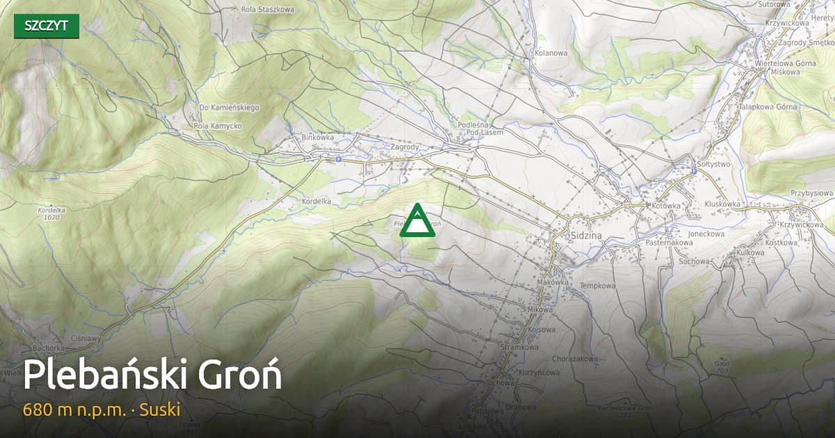 Plebański Groń
