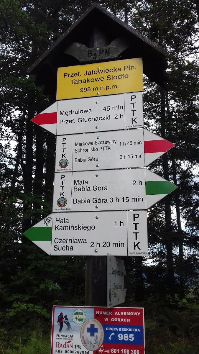 Przełęcz Tabakowe Siodło