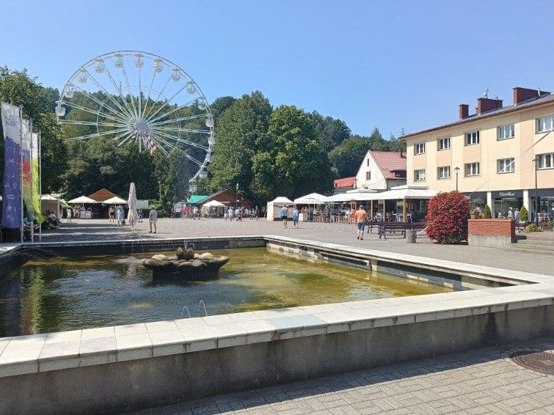 Plac Bogumiła Hoffa w Wiśle