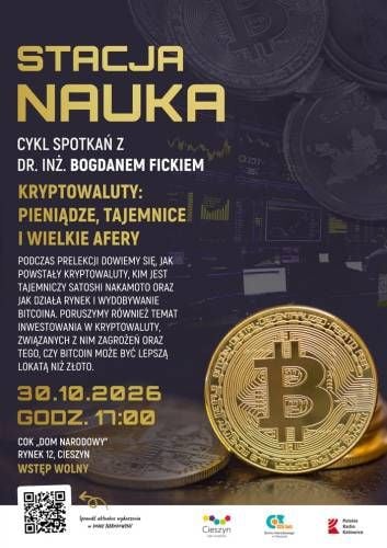 Kryptowaluty: pieniądze, tajemnice i wielkie afery w Domu Narodowym