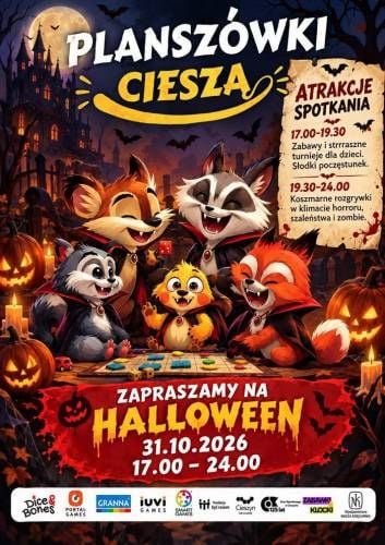Halloweenowe spotkanie z planszówkami w Cieszynie