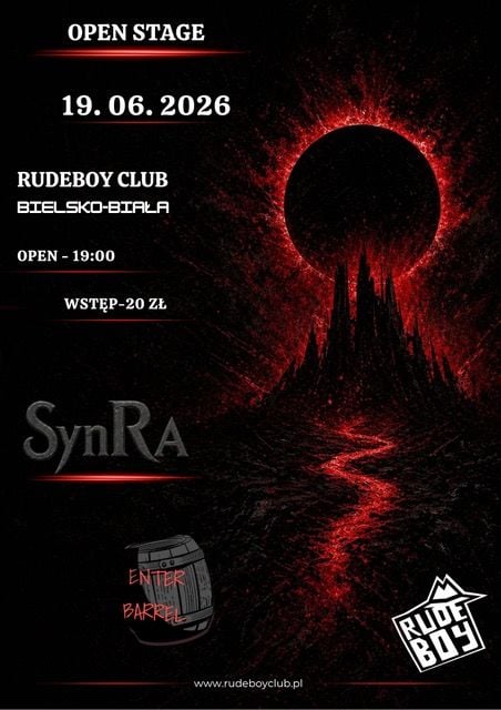 Wieczór Open Stage: SynRa i Enter Barell w RudeBoy Club Bielsko-Biała