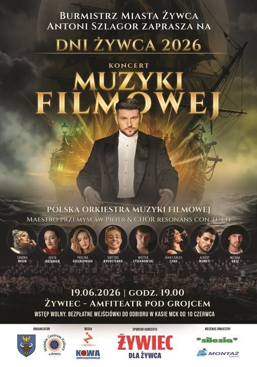 Koncert Muzyki Filmowej podczas Dni Żywca 2026
