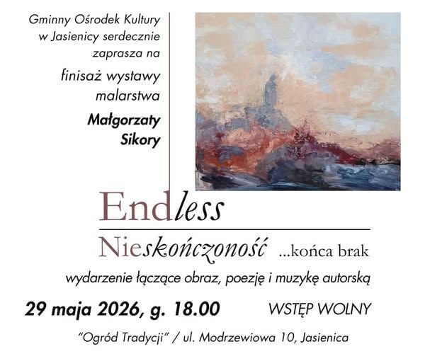 Finisaż wystawy malarstwa Małgorzaty Sikory w Jasienicy