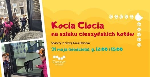 Dziecięcy spacer po cieszyńskich kotach – gra miejska w Cieszynie