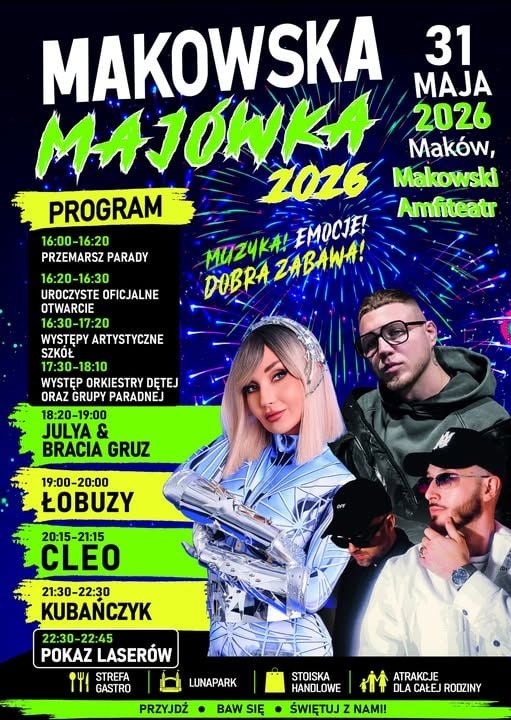 Makowska Majówka 2026 – Jubileuszowa 25. Edycja