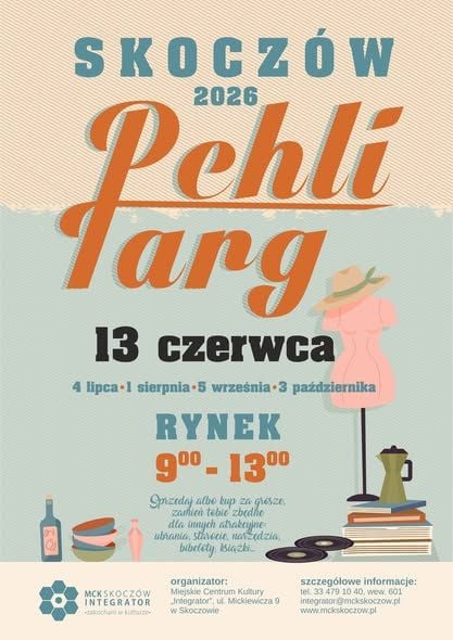 Pchli Targ na Rynku w Skoczowie – 13 czerwca 2026