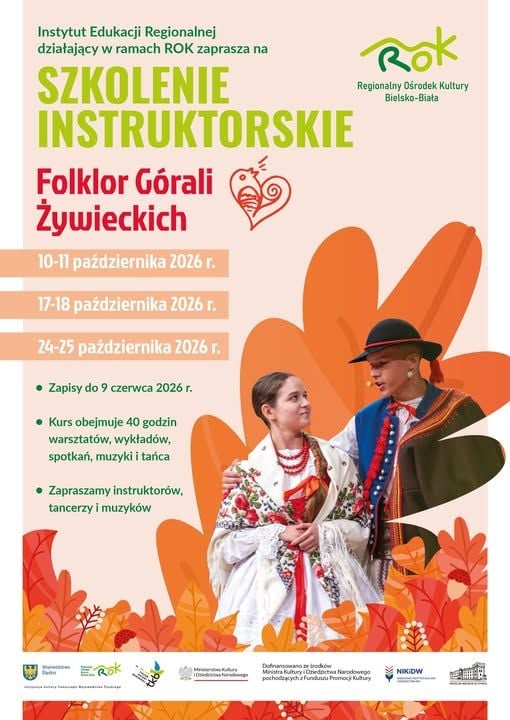 Szkolenie folklorystyczne dla instruktorów i muzyków w Łodygowicach