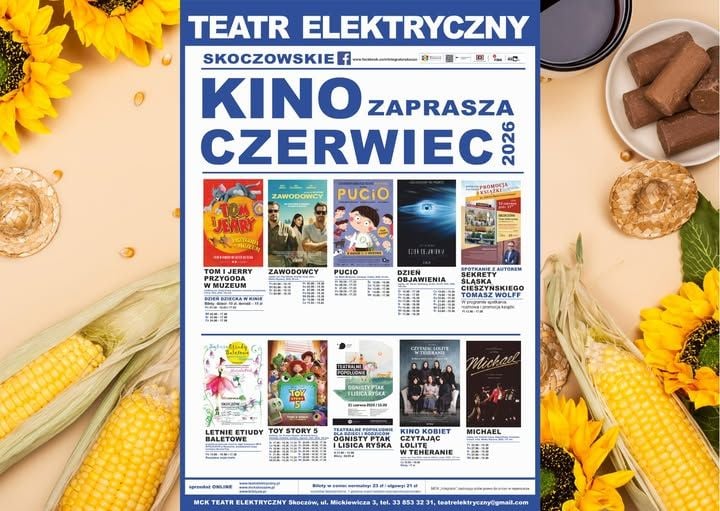 Czerwcowe wydarzenia kulturalne w Teatrze Elektrycznym w Skoczowie