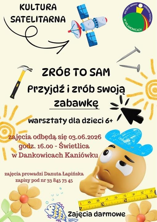 Kreatywne warsztaty tworzenia zabawek w Dankowicach