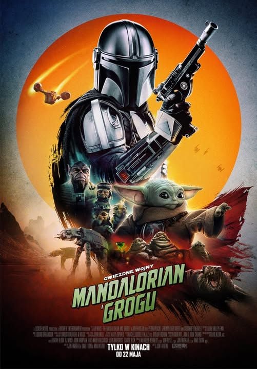 Pokazy filmu Mandalorian i Grogu w Suchej Beskidzkiej