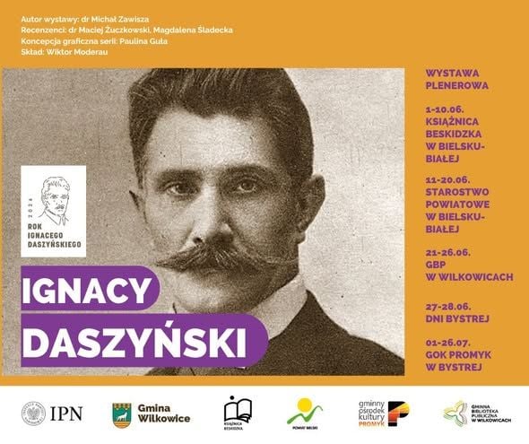 Wystawa plenerowa o Ignacym Daszyńskim w Beskidach