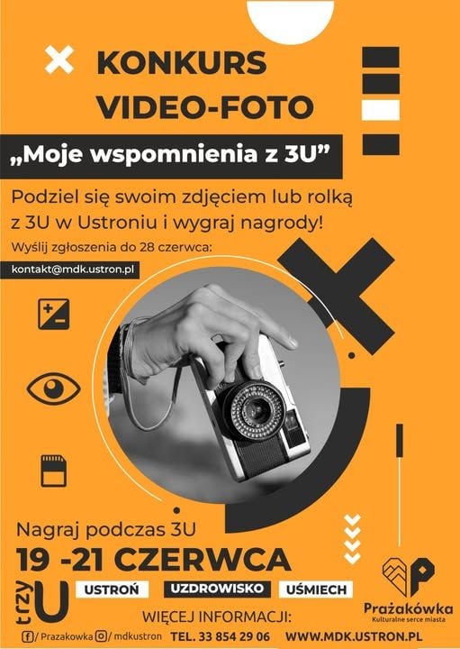 Konkurs fotograficzno-filmowy MOJE 3U w Ustroniu