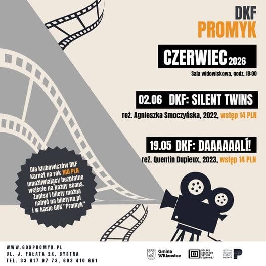 DKF Promyk w Bystrej: projekcja filmu Silent Twins