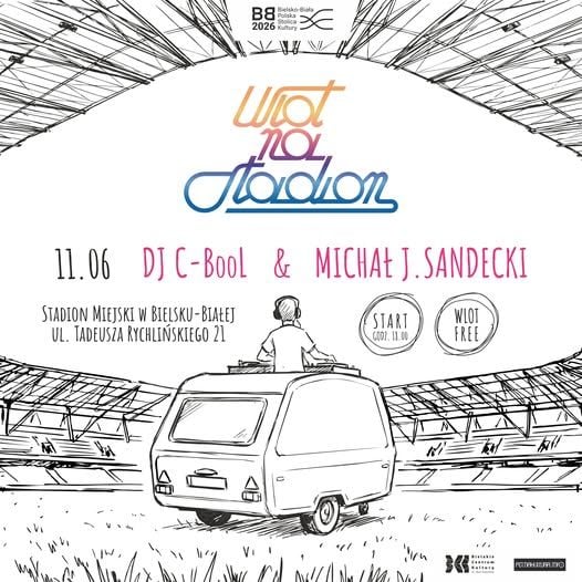 Plenerowy koncert C-BooL i Michała J. Sandeckiego w Bielsku-Białej