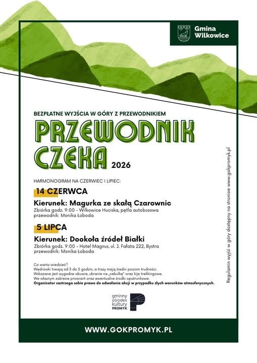 Wycieczka z przewodnikiem po Magurce w Wilkowicach – bezpłatnie!