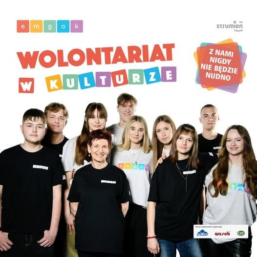Warsztaty wolontariatu kulturalnego dla młodzieży w Strumieniu