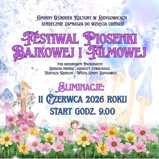 II Festiwal Piosenki Bajkowej i Filmowej w Łodygowicach 2026