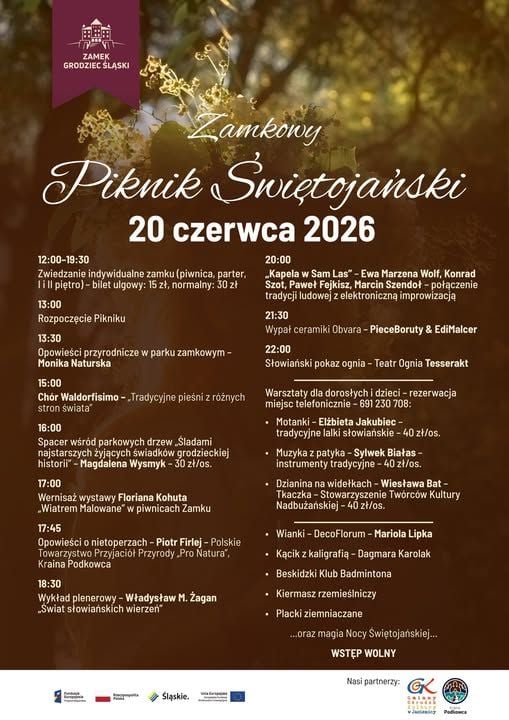 Zamkowy Piknik Nocy Świętojańskiej w Grodźcu
