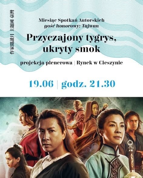 Plenerowe pokazy filmów z Tajwanu podczas Miesiąca Spotkań Autorskich w Cieszynie