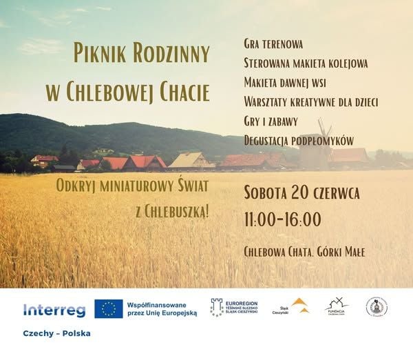 Piknik z Miniaturowym Światem i Chlebuszką w Chlebowej Chacie