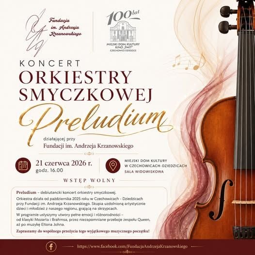 Pierwszy koncert orkiestry smyczkowej Preludium w Czechowicach-Dziedzicach