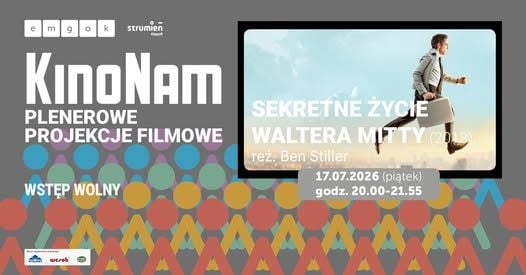 Plenerowy seans filmu 'Sekretne życie Waltera Mitty' w Strumieniu