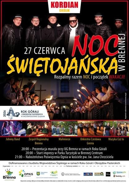 Festiwal Dmuchanhańców i Noc Świętojańska w Brennej 2026