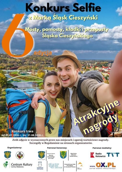 Szósta edycja konkursu fotograficznego Selfie z marką Śląsk Cieszyński w Dębowcu