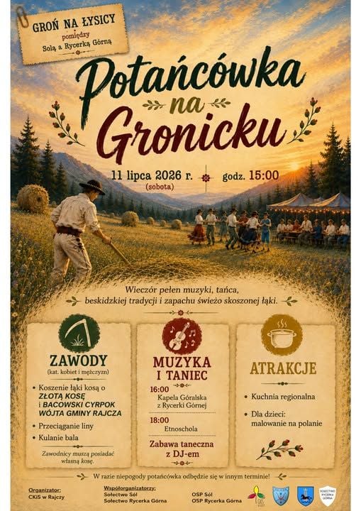 Potańcówka z tradycją na Gronicku w Rycerce Górnej
