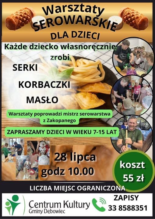 Dziecięce warsztaty serowarskie w Dębowcu – twórz serki i masło