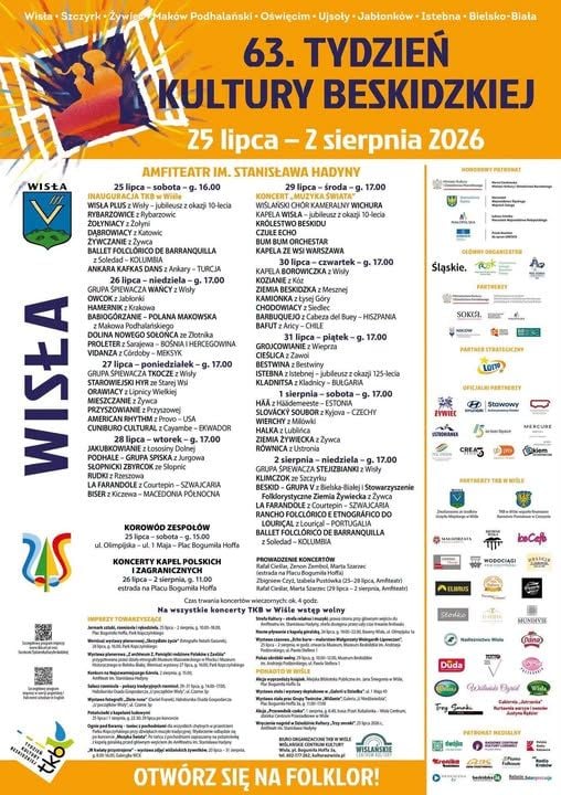 63. Tydzień Kultury Beskidzkiej – Międzynarodowy Festiwal Folkloru w Wiśle