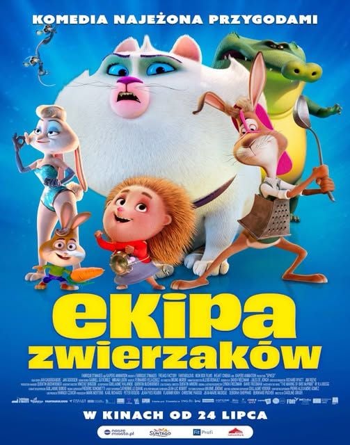 Seans animacji 'Ekipa Zwierzaków' w Porąbce – Akcja Lato 2026