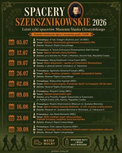 Spacery Szersznikowskie: Dzień z życia cesarza w Cieszynie