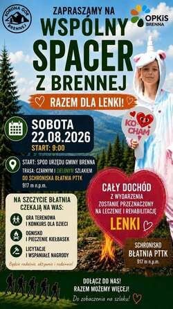 Wspólny spacer z Brennej – Razem dla Lenki