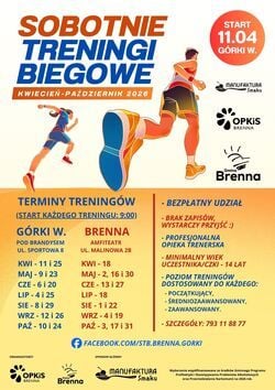 Sobotni trening biegowy w Górkach Wielkich