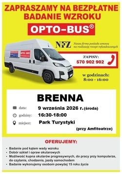 Bezpłatne badanie wzroku w Brennej