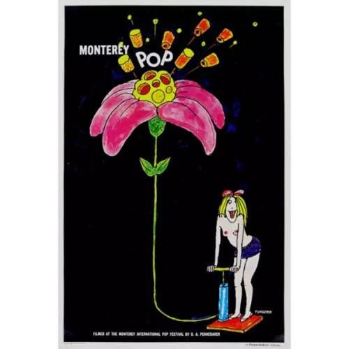 Pokaz filmu Monterey Pop w kinie Piast w Cieszynie