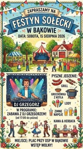 Festyn Sołecki w Bąkowie przy Strażnicy OSP