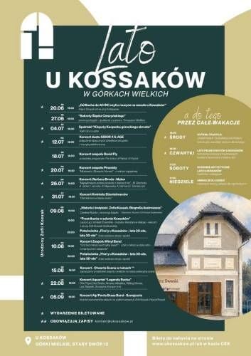 Lato u Kossaków – Otwarta Scena w ruinach w Brennej