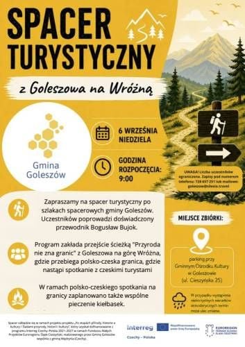 Spacer turystyczny z Goleszowa na Wróżną