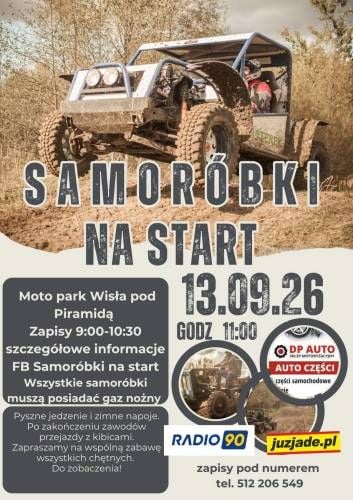 Samoróbki na start w Moto Park Wisła pod Piramidą