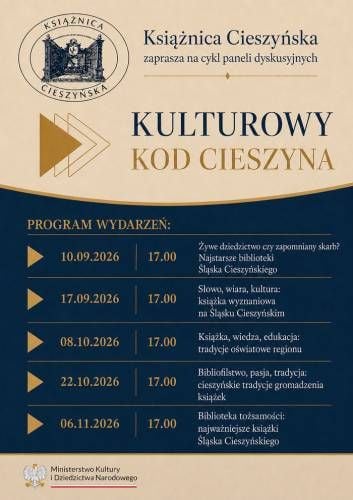 Spotkanie o książce wyznaniowej na Śląsku Cieszyńskim w Książnicy Cieszyńskiej