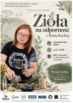 Wykład o ziołach na odporność w Beskidzkim Domu Zielin