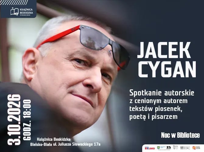 Spotkanie autorskie z Jackiem Cyganem w Bielsku-Białej