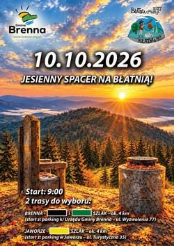 Jesienny spacer na Błatnią z Gminą Brenna i Błatnia Challenge