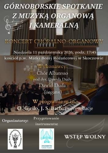 Górnoborskie spotkanie z muzyką organową i kameralną w Skoczowie