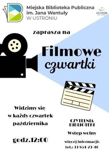 Filmowy czwartek w Miejskiej Bibliotece Publicznej w Ustroniu