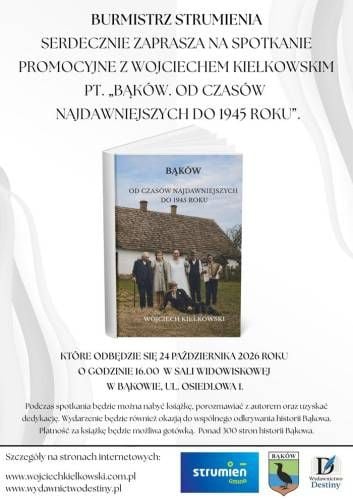 Spotkanie autorskie o historii Bąkowa do 1945 roku