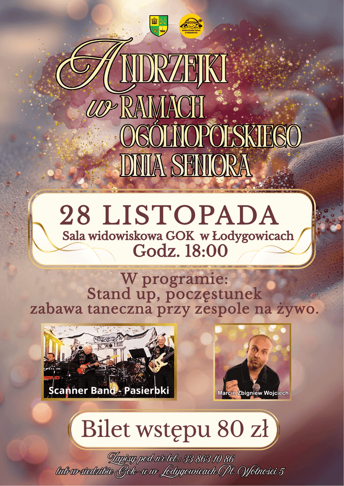 🎉 Andrzejki z muzyką na żywo i stand-upem